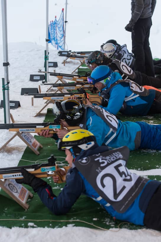 Epreuves de biathlon sur le 3 Vallées Enduro