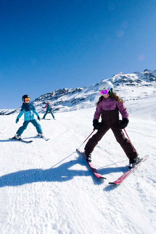 Apprendre à skier dans Les 3 Vallées : c'est facile