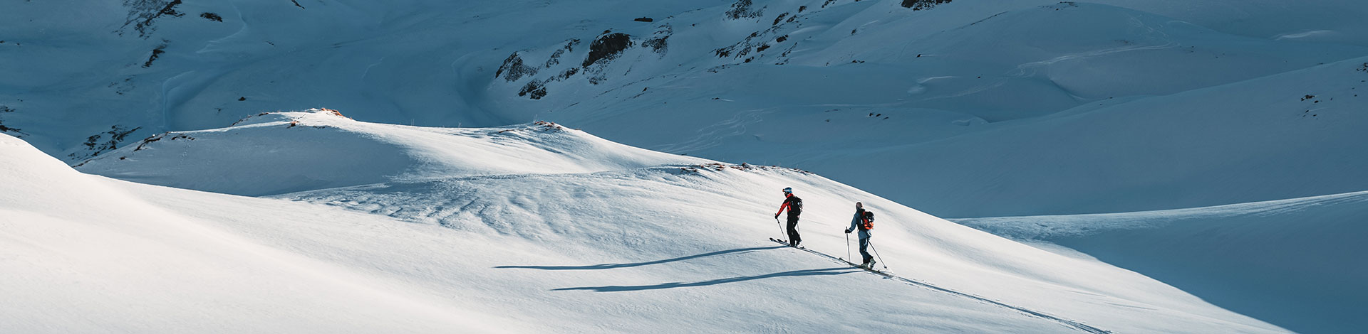 Ski de randonnée dans Les 3 Vallées entre amis