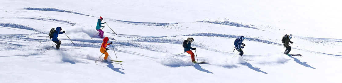 Le domaine skiable des 3 Vallées est un terrain de jeux pour expert avec le plus grand nombre de pistes reliées skis aux pieds du monde!