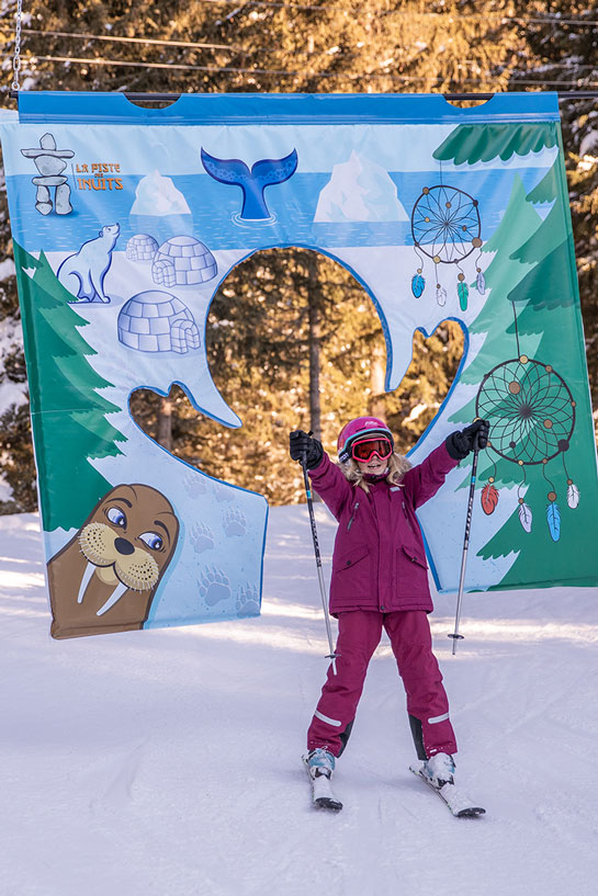 Inuit Trail in Méribel in the heart of the 3 Valleys: a grandiose playground