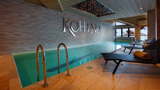 Black Diamond Luxury Spa at Le Koh-I Nor hotel in Val Thorens, in Les 3 Vallées