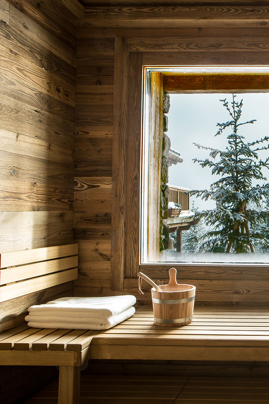 Sauna du Refuge de la Traye dans Les 3 Vallées