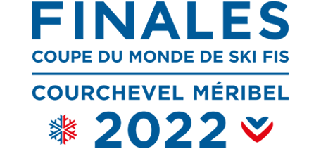 Logo des Finales de la Coupe du Monde de Ski Alpin 2022 Courchevel Méribel